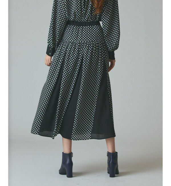 Grace Class「ドットコンビスカート」|スカート|