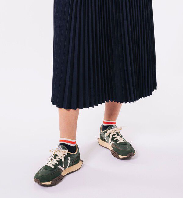 LACOSTE「ウエストボーダープリーツスカート / ロングスカート」|スカート|