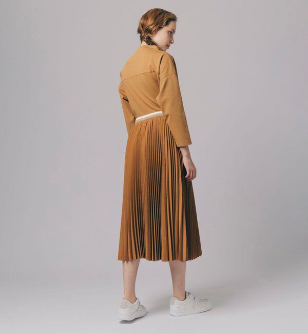 LACOSTE「ウエストボーダープリーツスカート / ロングスカート」|スカート|