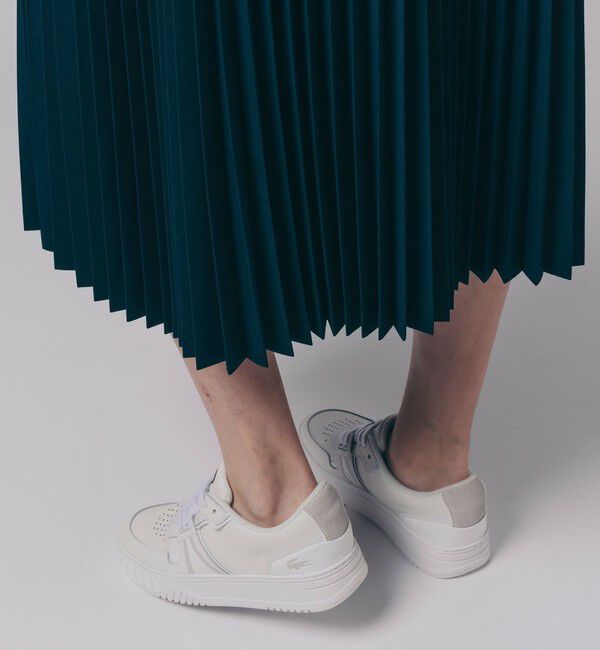 LACOSTE「ウエストボーダープリーツスカート / ロングスカート」|スカート|