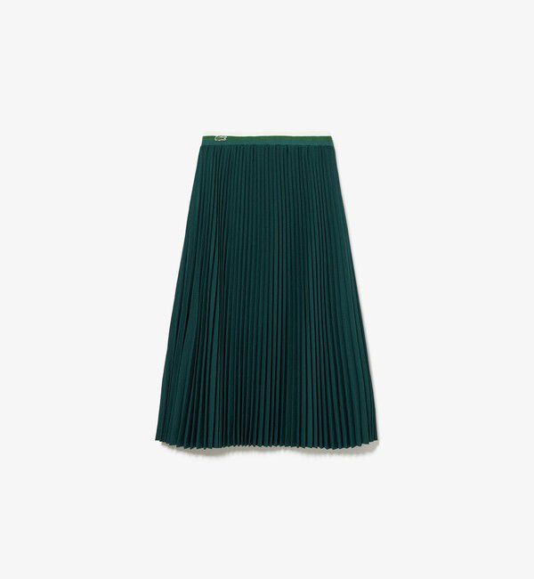 LACOSTE「ウエストボーダープリーツスカート / ロングスカート」|スカート|