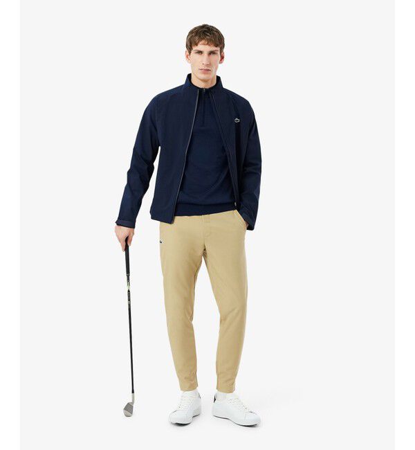 LACOSTE「ヒートレギュレーティングハーフジップゴルフニット」|ニット・セーター|