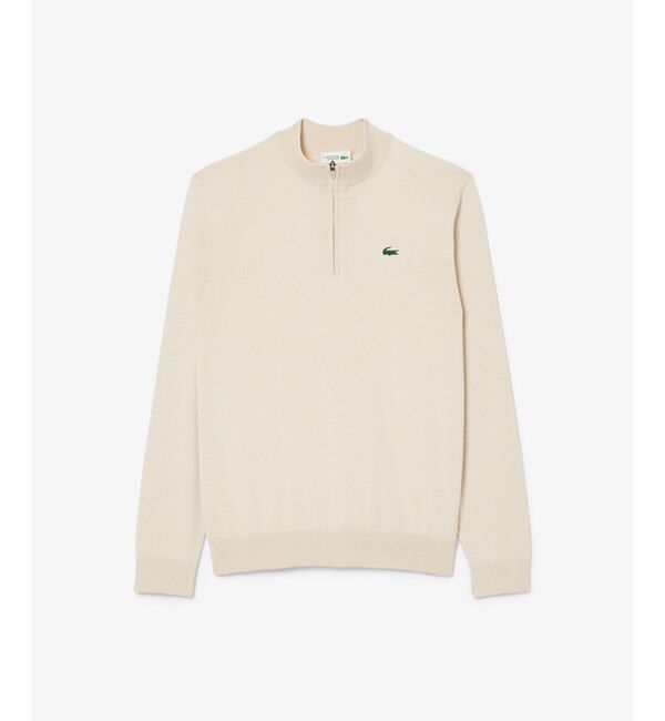 LACOSTE「ヒートレギュレーティングハーフジップゴルフニット」|ニット・セーター|