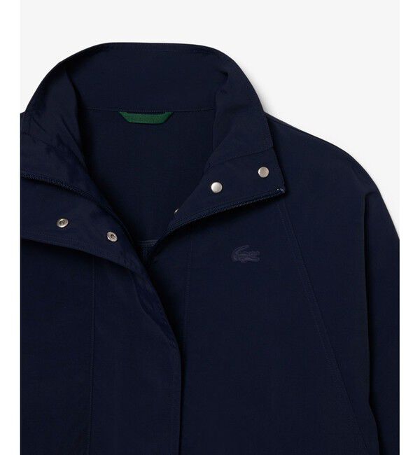 LACOSTE「撥水 防風 ワッシャー加工 オーバーサイズ ワイドスリーブ スタンドジャケット」|その他|