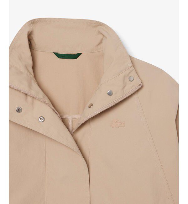 LACOSTE「撥水 防風 ワッシャー加工 オーバーサイズ ワイドスリーブ スタンドジャケット」|その他|