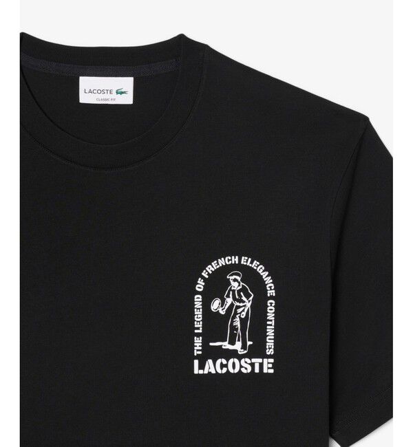LACOSTE「ルネ・ラコステ グラフィックTシャツ」|Tシャツ・カットソー|