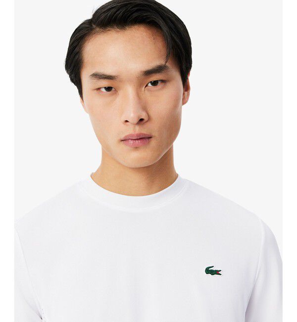 LACOSTE「『ノバク・ジョコビッチ』サイドメッシュウルトラドライTシャツ」|Tシャツ・カットソー|