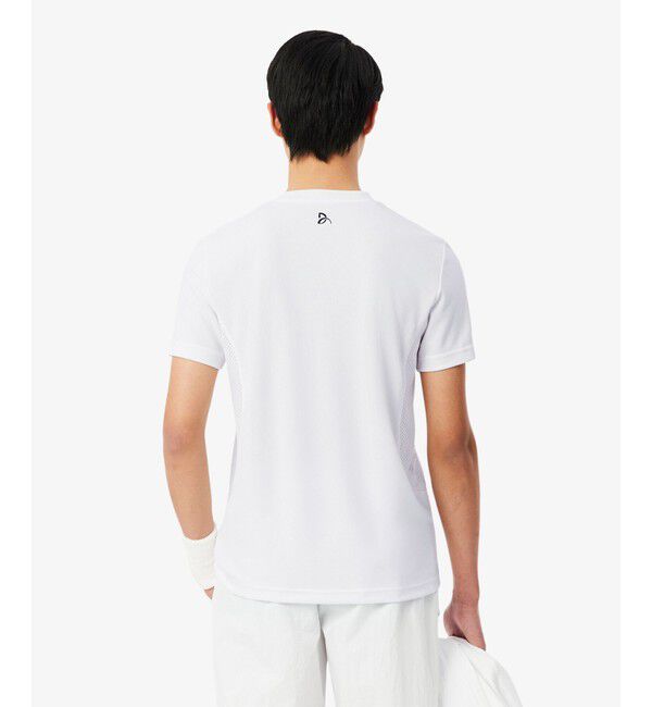 LACOSTE「『ノバク・ジョコビッチ』サイドメッシュウルトラドライTシャツ」|Tシャツ・カットソー|