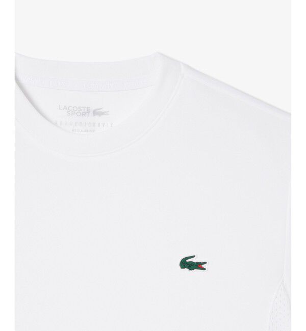 LACOSTE「『ノバク・ジョコビッチ』サイドメッシュウルトラドライTシャツ」|Tシャツ・カットソー|