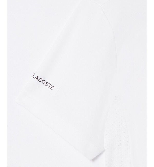 LACOSTE「『ノバク・ジョコビッチ』サイドメッシュウルトラドライTシャツ」|Tシャツ・カットソー|