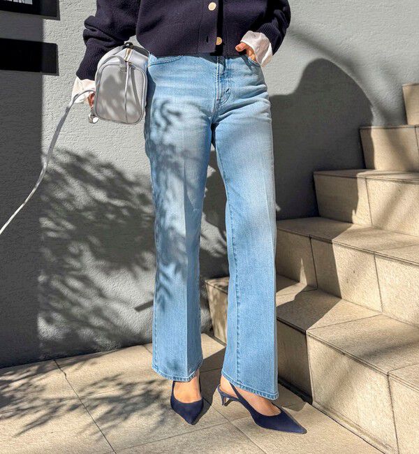 Rie Miller「【RM denim】センタープレスデニム」|デニム|