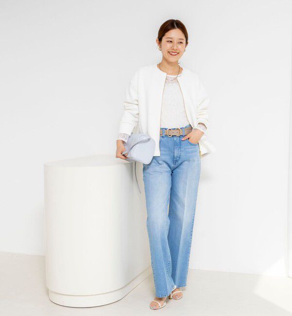 Rie Miller「【RM denim】センタープレスデニム」|デニム|