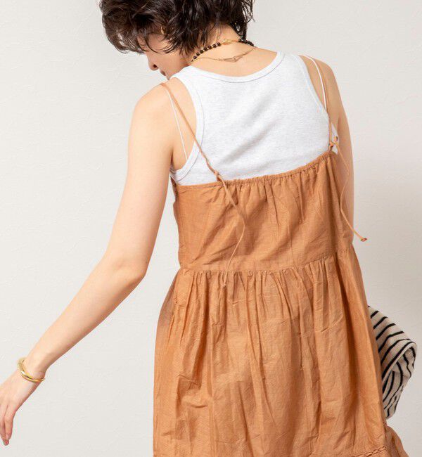 NOLLEY'S sophi「【MARILYN MOON/マリリーンムーン】sheer starched cotton lace tieredワンピース」|ワンピース|