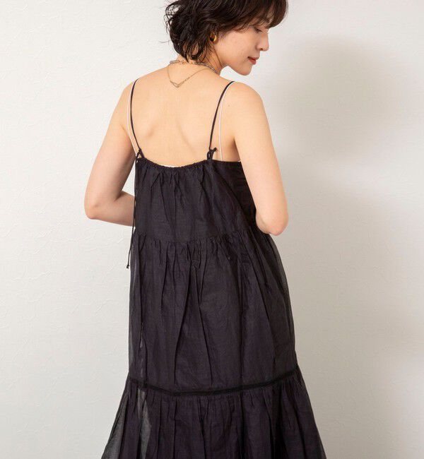 NOLLEY'S sophi「【MARILYN MOON/マリリーンムーン】sheer starched cotton lace tieredワンピース」|ワンピース|