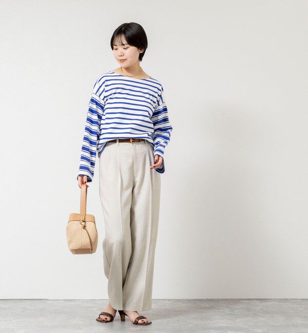 NOLLEY'S sophi「【別注カラー】【Le minor/ルミノア】ボーダーロンＴ」|Tシャツ・カットソー|