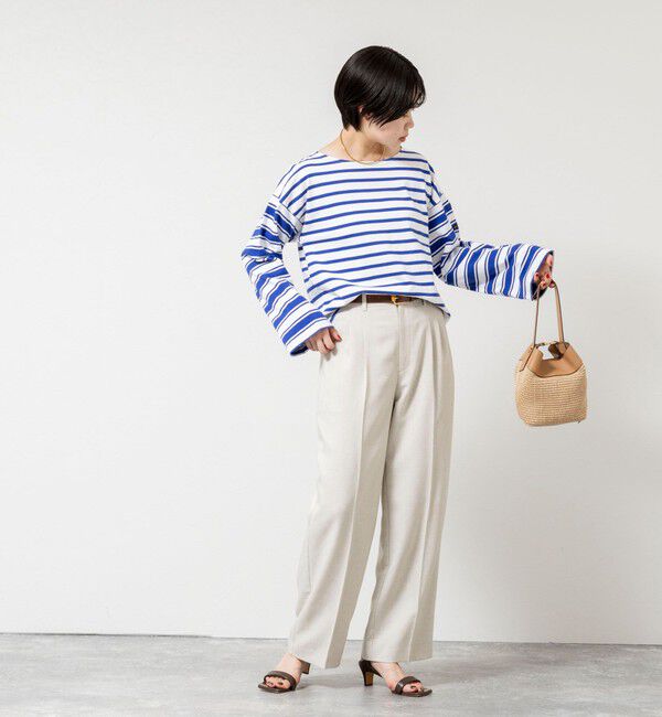 NOLLEY'S sophi「【別注カラー】【Le minor/ルミノア】ボーダーロンＴ」|Tシャツ・カットソー|