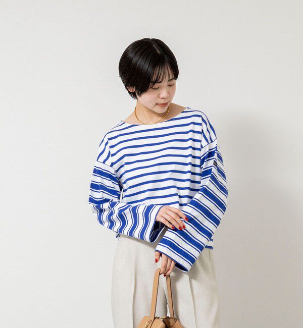 NOLLEY'S sophi「【別注カラー】【Le minor/ルミノア】ボーダーロンＴ」|Tシャツ・カットソー|