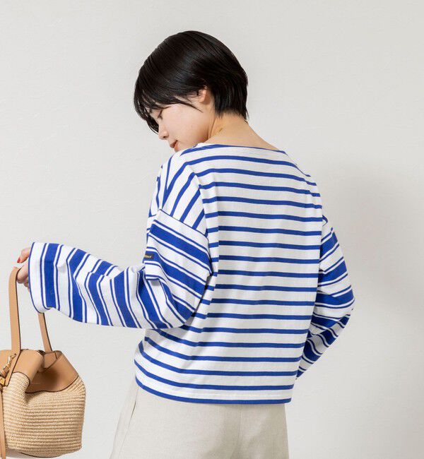 NOLLEY'S sophi「【別注カラー】【Le minor/ルミノア】ボーダーロンＴ」|Tシャツ・カットソー|