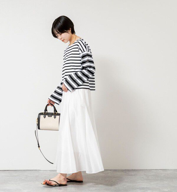 NOLLEY'S sophi「【別注カラー】【Le minor/ルミノア】ボーダーロンＴ」|Tシャツ・カットソー|