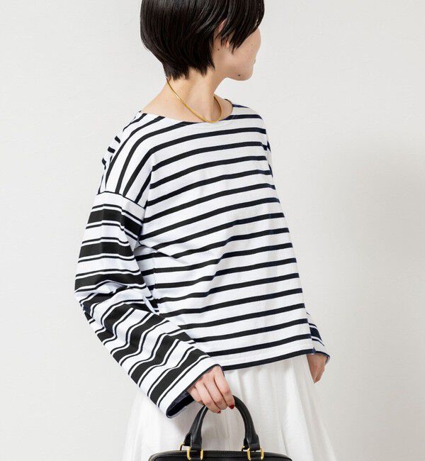 NOLLEY'S sophi「【別注カラー】【Le minor/ルミノア】ボーダーロンＴ」|Tシャツ・カットソー|