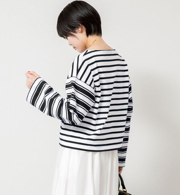 NOLLEY'S sophi「【別注カラー】【Le minor/ルミノア】ボーダーロンＴ」|Tシャツ・カットソー|