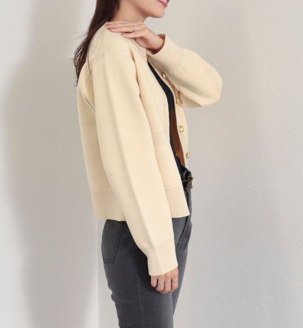 fredy emue「ミラノリブポケット付きカーディガン」|カーディガン|