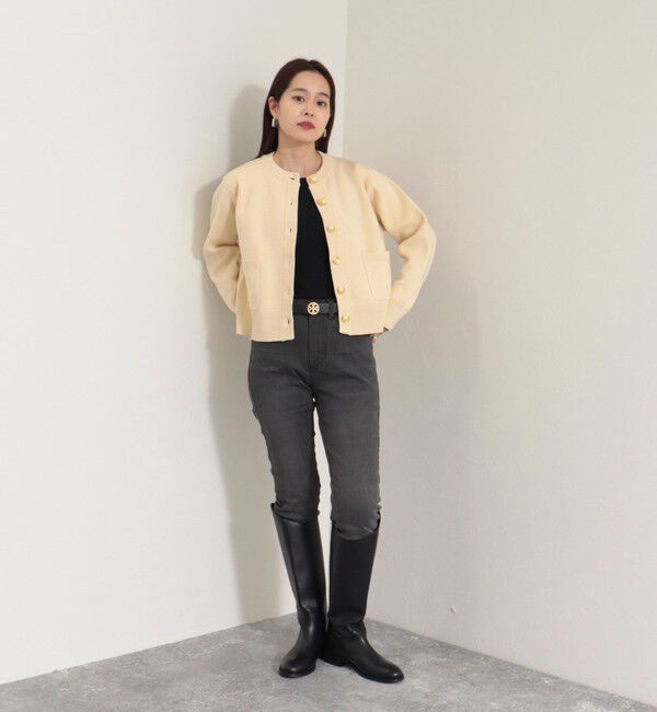 fredy emue「ミラノリブポケット付きカーディガン」|カーディガン|