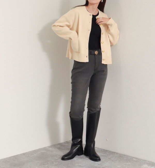 fredy emue「ミラノリブポケット付きカーディガン」|カーディガン|