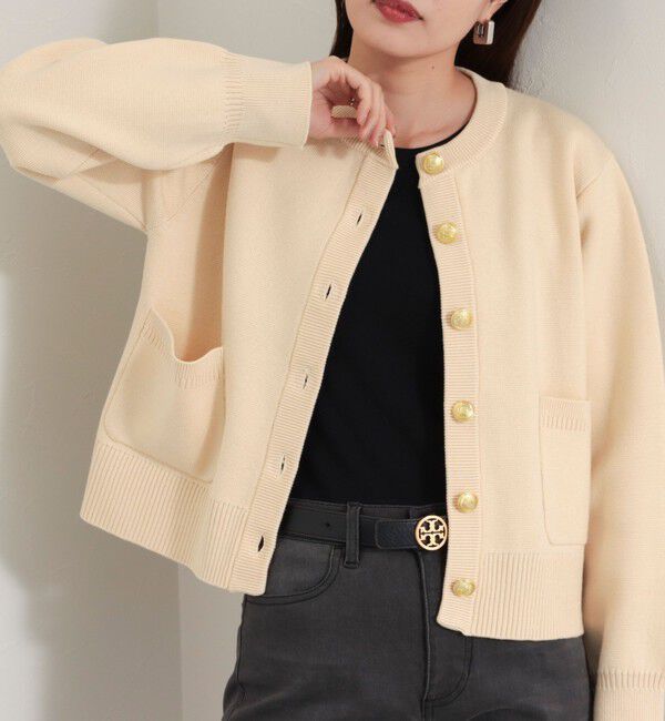 fredy emue「ミラノリブポケット付きカーディガン」|カーディガン|