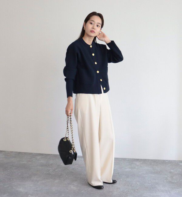 fredy emue「ミラノリブポケット付きカーディガン」|カーディガン|