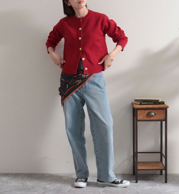 fredy emue「ミラノリブポケット付きカーディガン」|カーディガン|