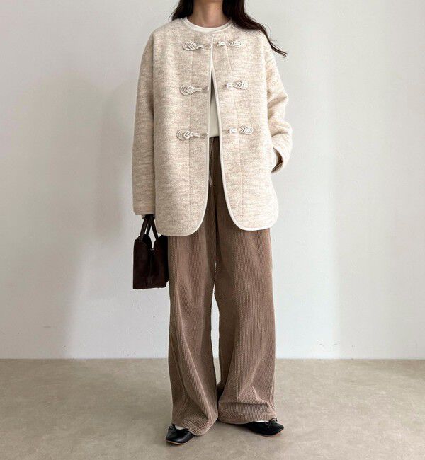 fredy emue「圧縮ニットチャイナコート」|その他|