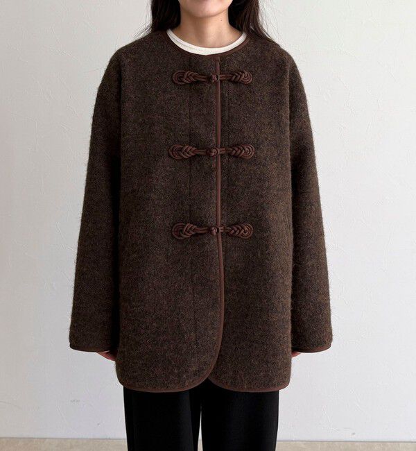 fredy emue「圧縮ニットチャイナコート」|その他|