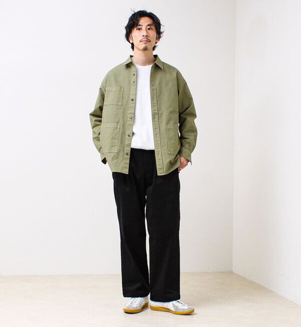 GLOSTER「【ユーティリティシャツ】ダックポケットシャツ」|シャツ・ブラウス|