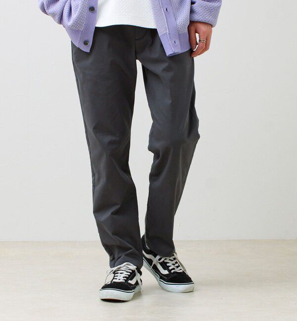 GLOSTER「【シリーズ累計人気/S～XL展開】ミラクルストレッチ イージーパンツ」|チノ|チャコールグレー