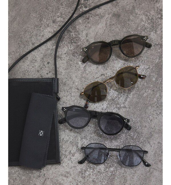 SALON adam et rope'「ケースセットクラウンフレームUVカットグラス」|サングラス|