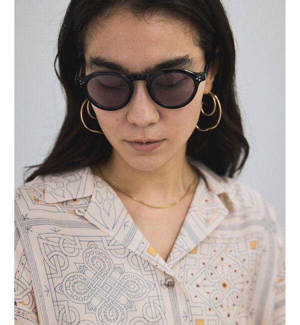 SALON adam et rope'「ケースセットクラウンフレームUVカットグラス」|サングラス|