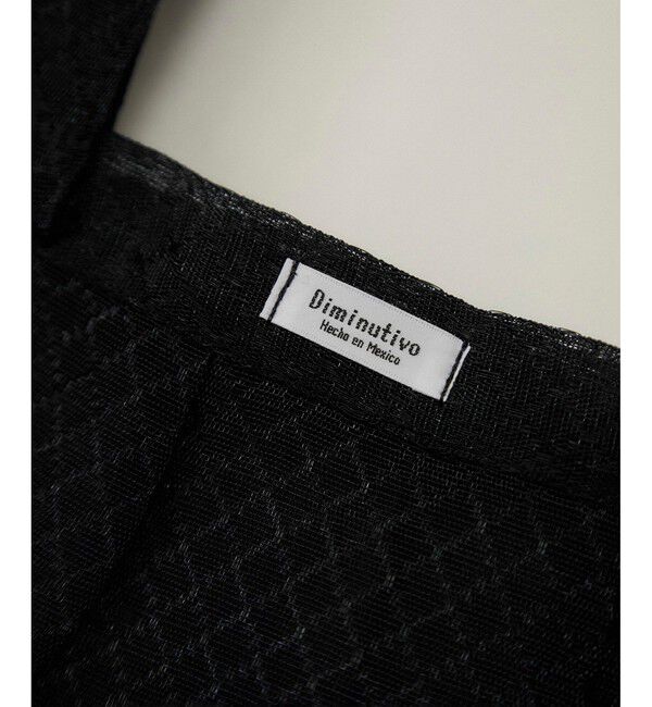 SALON adam et rope'「【Diminutivo（ディミヌティーボ）】メッシュトートバッグ ソリッド大」|トートバッグ|