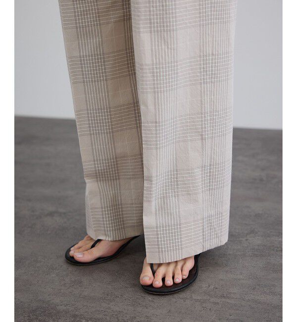 SALON adam et rope'「エンザイムコットンスラックス / FABRICA」|スラックス|