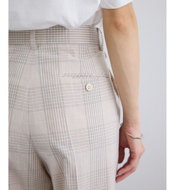 SALON adam et rope'「エンザイムコットンスラックス / FABRICA」|スラックス|