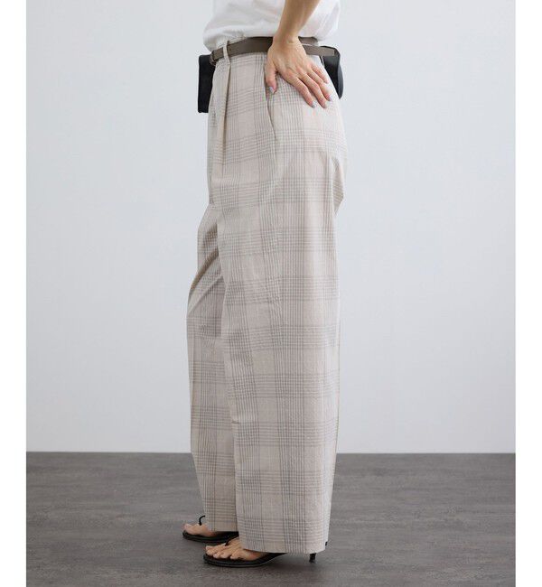 SALON adam et rope'「エンザイムコットンスラックス / FABRICA」|スラックス|