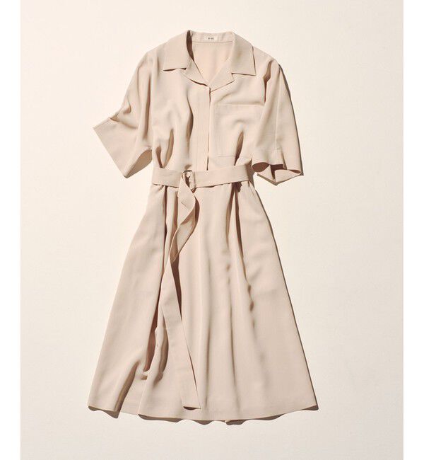 ROPE「【洗える】サファリシャツワンピース」|ワンピース|