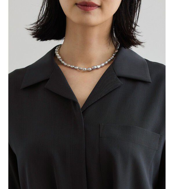 ROPE「【洗える】サファリシャツワンピース」|ワンピース|