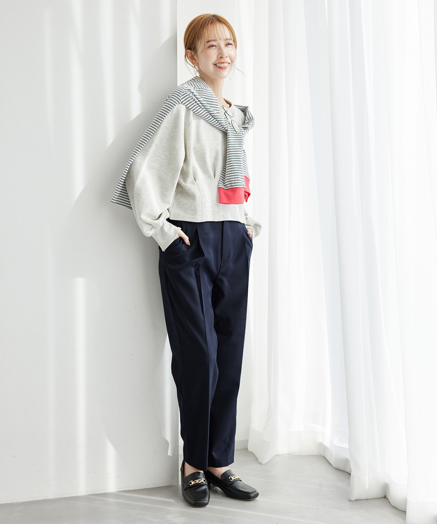 Rope&rsquo;Picnic「ブライトシリーズ/テーパードパンツ/セットアップ対応」|その他|