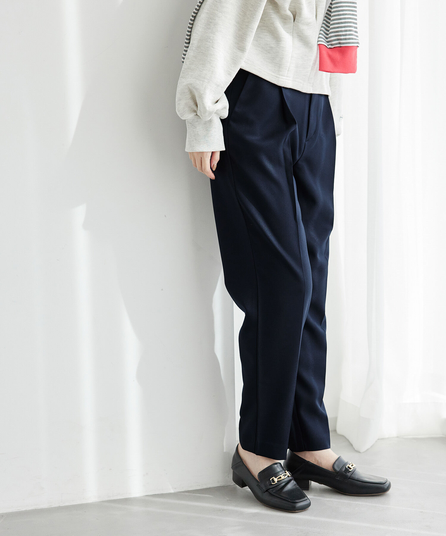 Rope&rsquo;Picnic「ブライトシリーズ/テーパードパンツ/セットアップ対応」|その他|