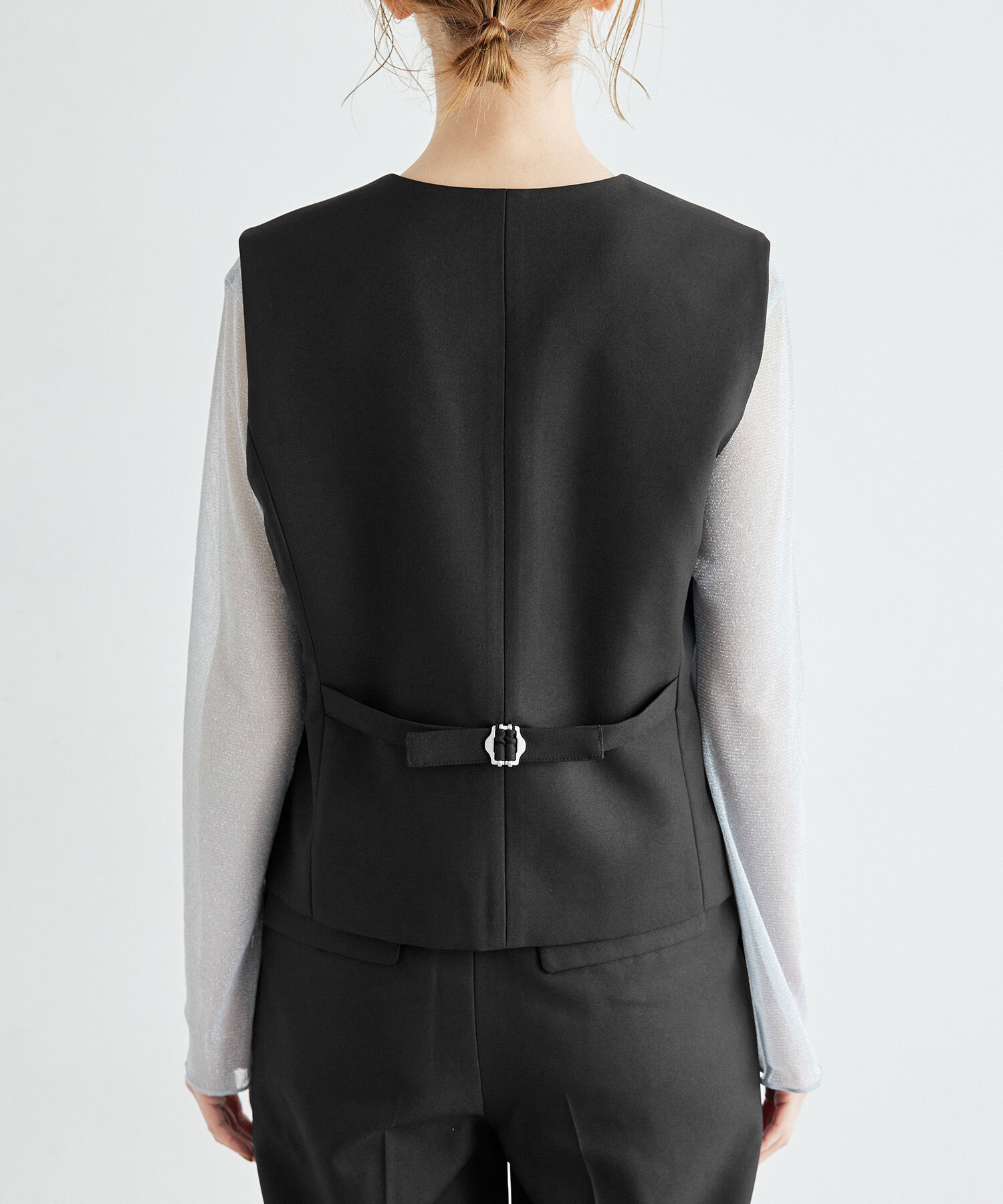 Rope&rsquo;Picnic「ブライトシリーズ/ノーカラーベスト/セットアップ対応」|ベスト・ジレ|