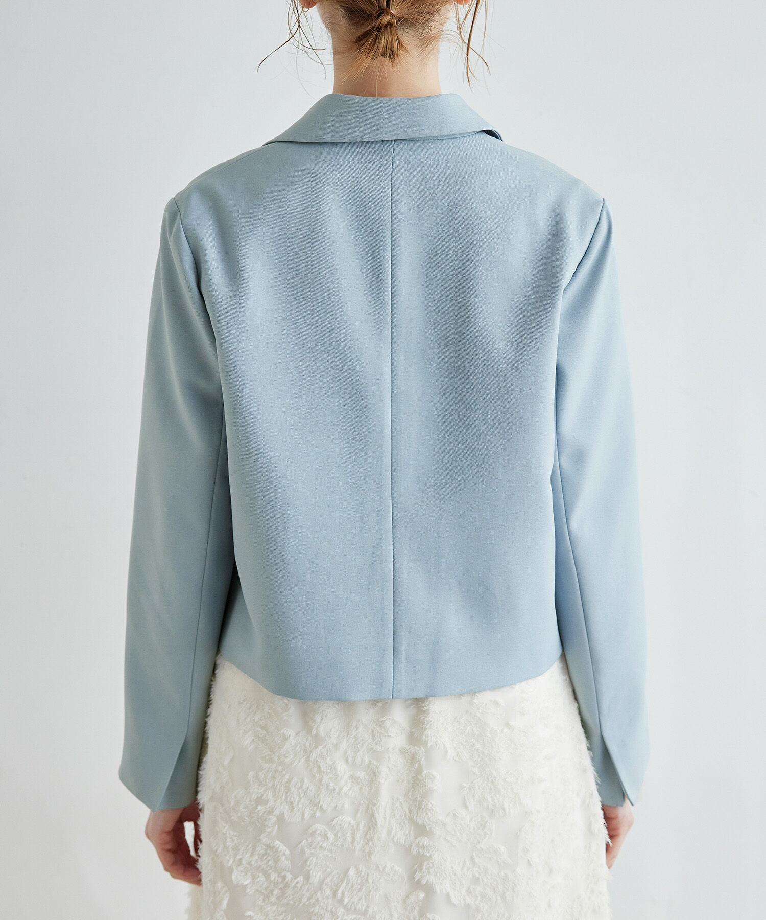 Rope&rsquo;Picnic「ブライトシリーズ/クロップドジャケット/セットアップ対応」|テーラードジャケット|