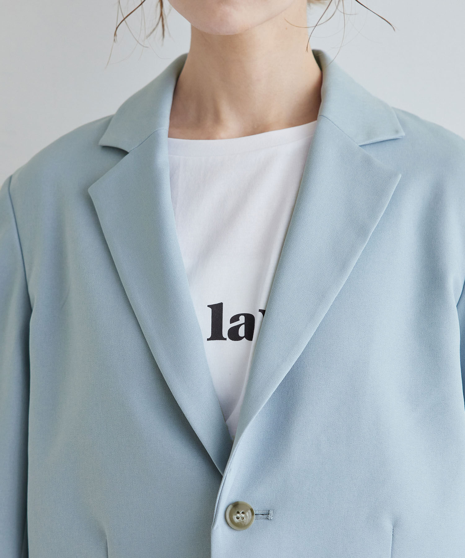 Rope&rsquo;Picnic「ブライトシリーズ/クロップドジャケット/セットアップ対応」|テーラードジャケット|