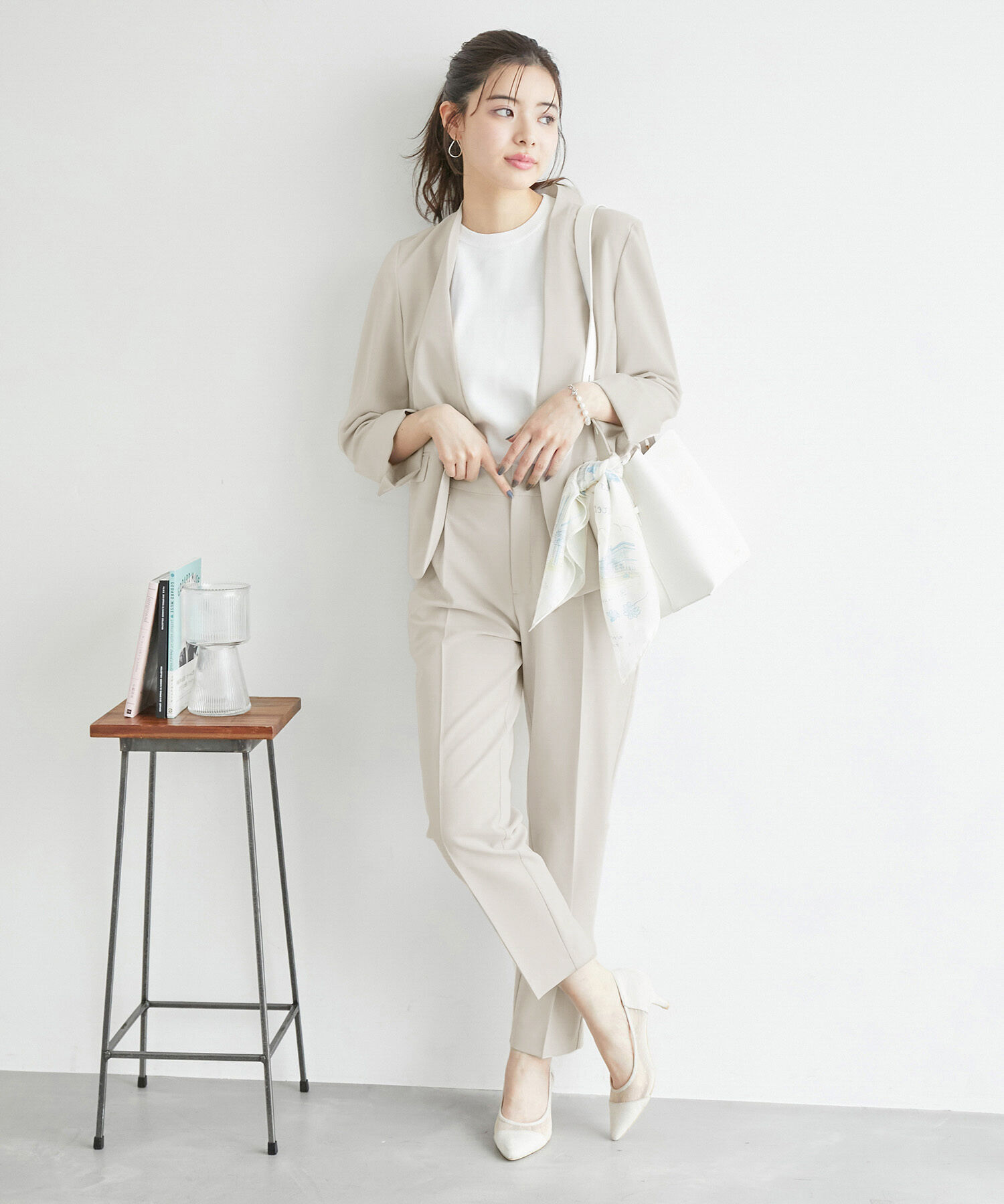 Rope&rsquo;Picnic「リネンライクテーパードパンツ/セットアップ対応・UVケア」|その他|