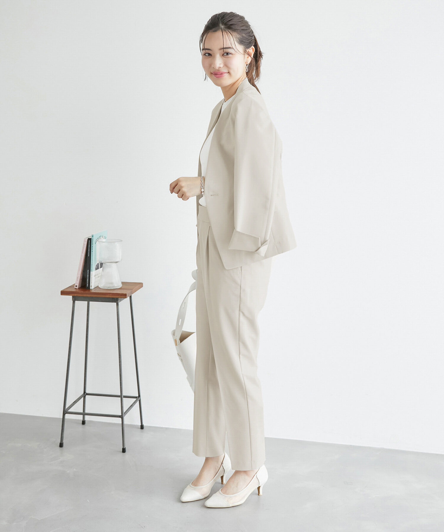 Rope&rsquo;Picnic「リネンライクテーパードパンツ/セットアップ対応・UVケア」|その他|